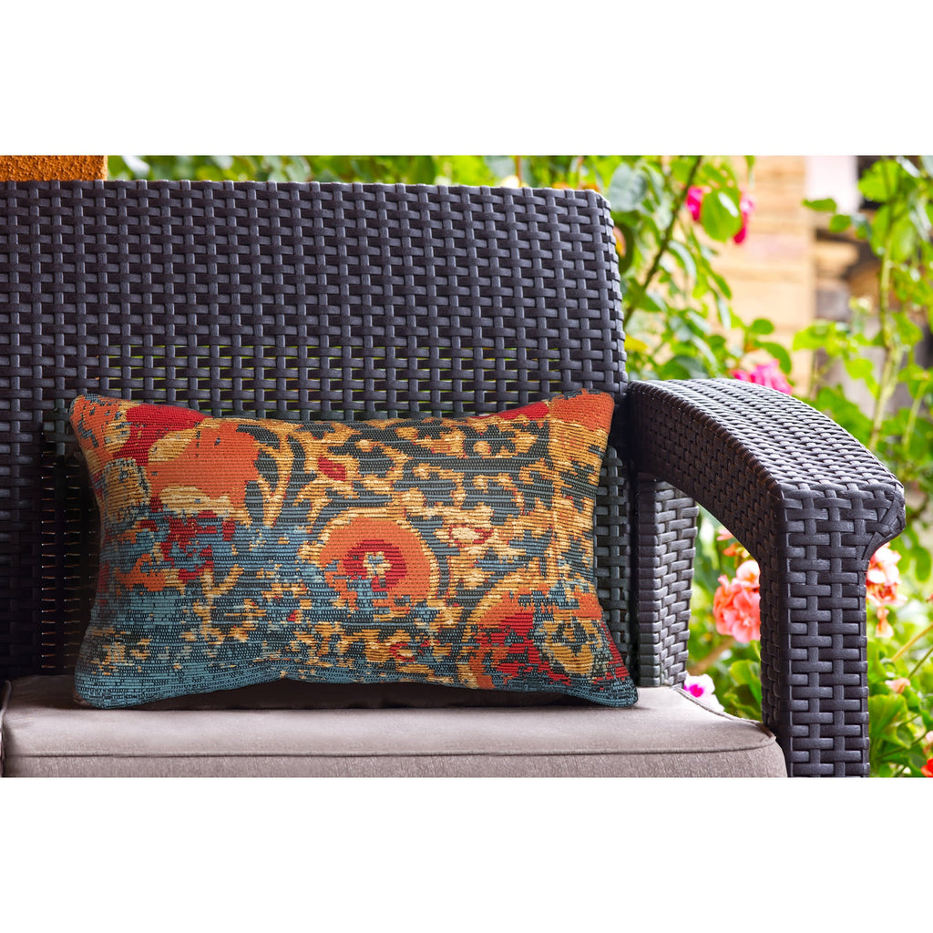 Marina Suzanie Indoor Outdoor Throw Pillow