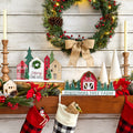 Christmas Wooden Tree Farm Tabletop Decor