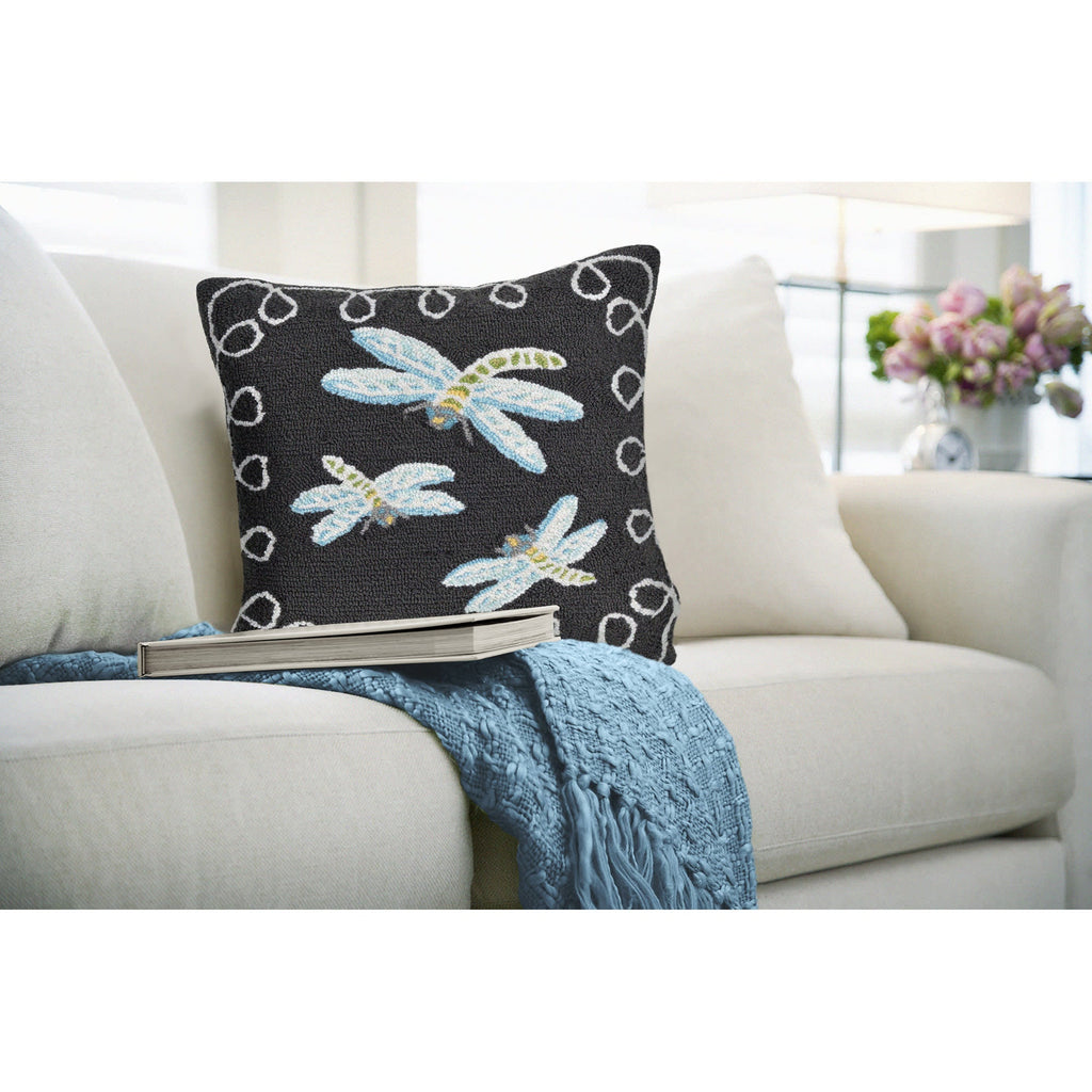 Frontporch Dragonfly Indoor Outdoor Throw Pillow
