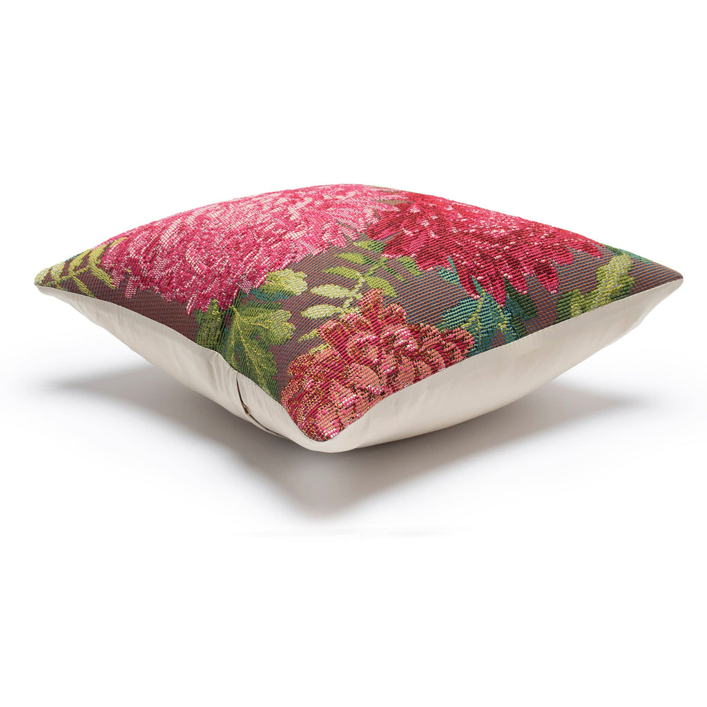 Marina Mums Indoor Outdoor Throw Pillow