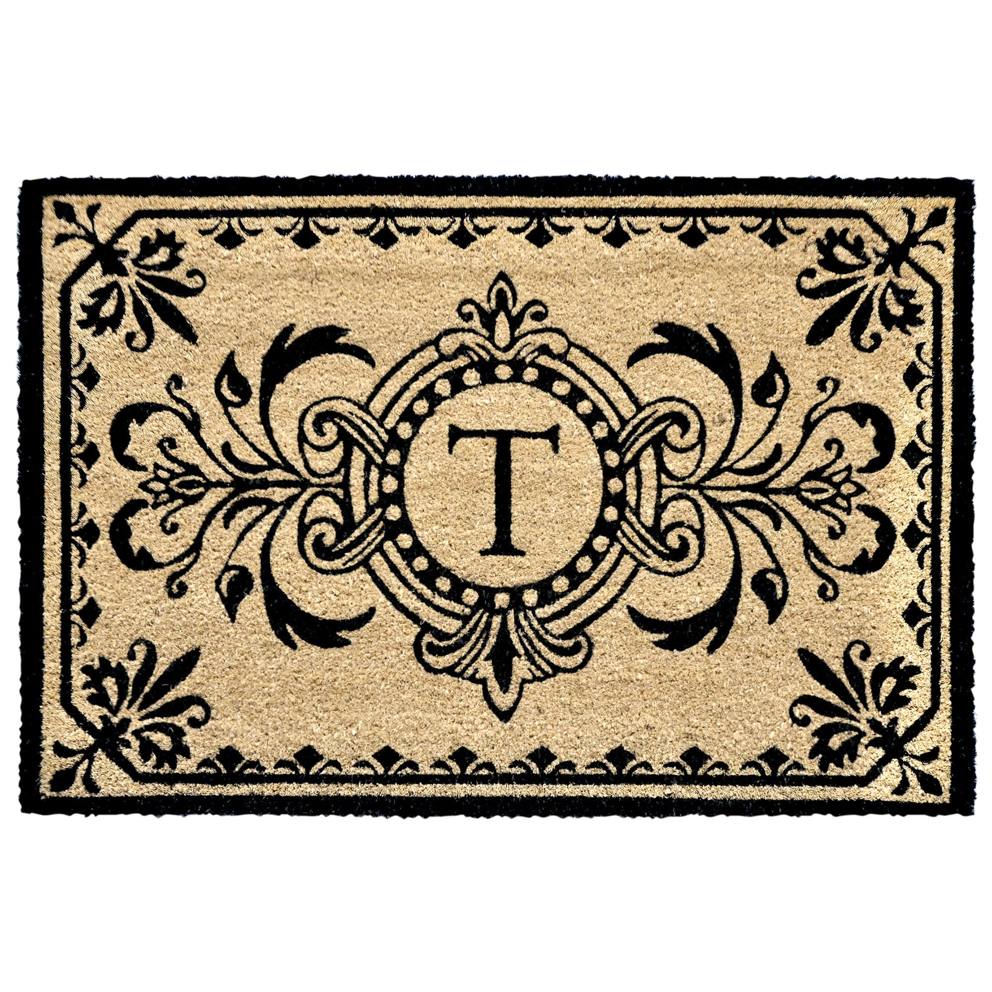 Dwell Vine Coir Doormat with Non-Slip Backing