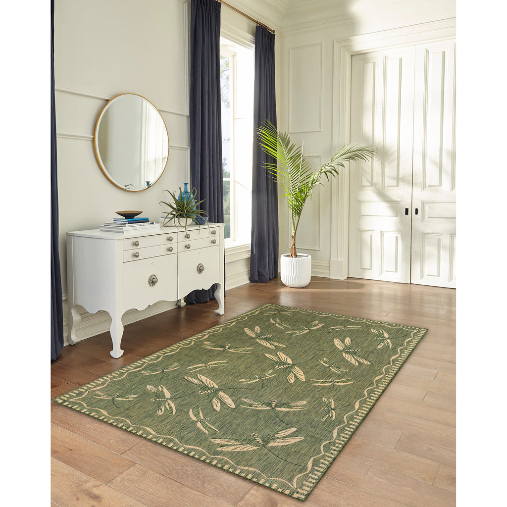 Carmel Dragonfly Indoor Outdoor Area Rug