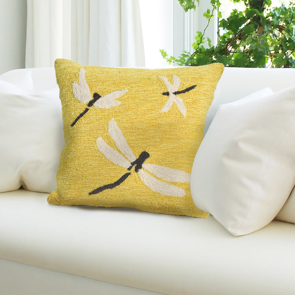 Frontporch Dragonfly Indoor Outdoor Throw Pillow