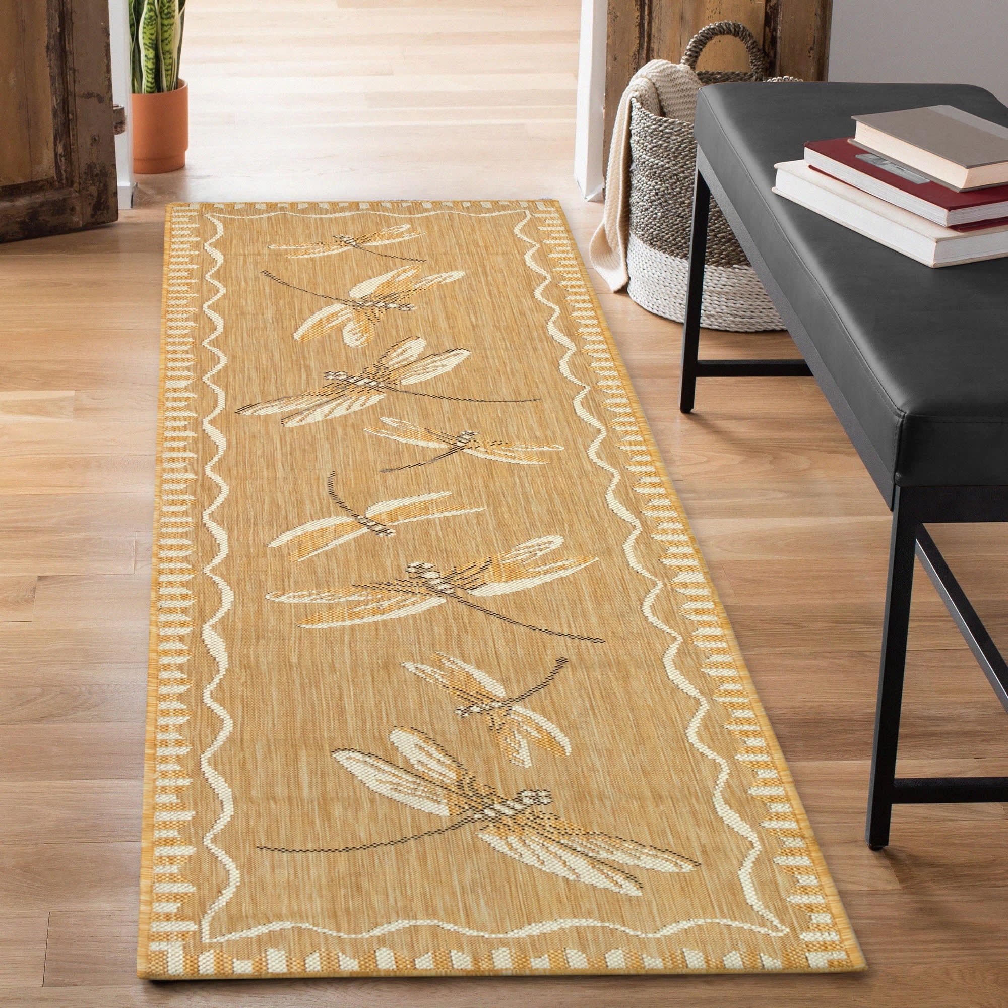 Carmel Dragonfly Indoor Outdoor Area Rug