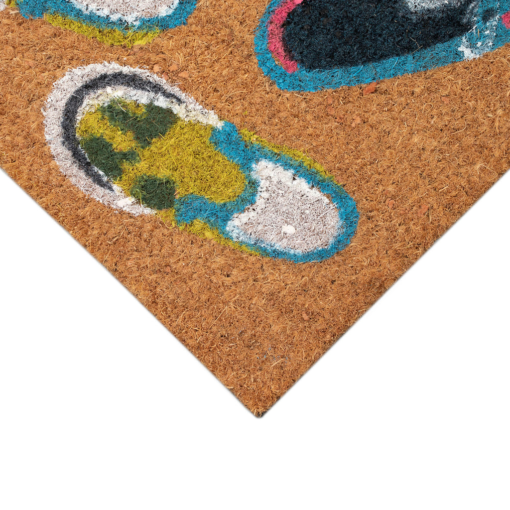 Natura Please Remove Your Shoes Coir Doormat with Non-Slip Backing
