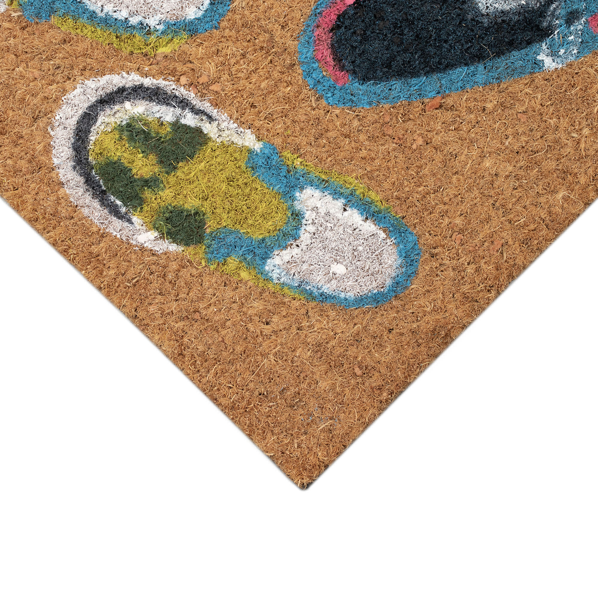 Natura Please Remove Your Shoes Coir Doormat with Non-Slip Backing