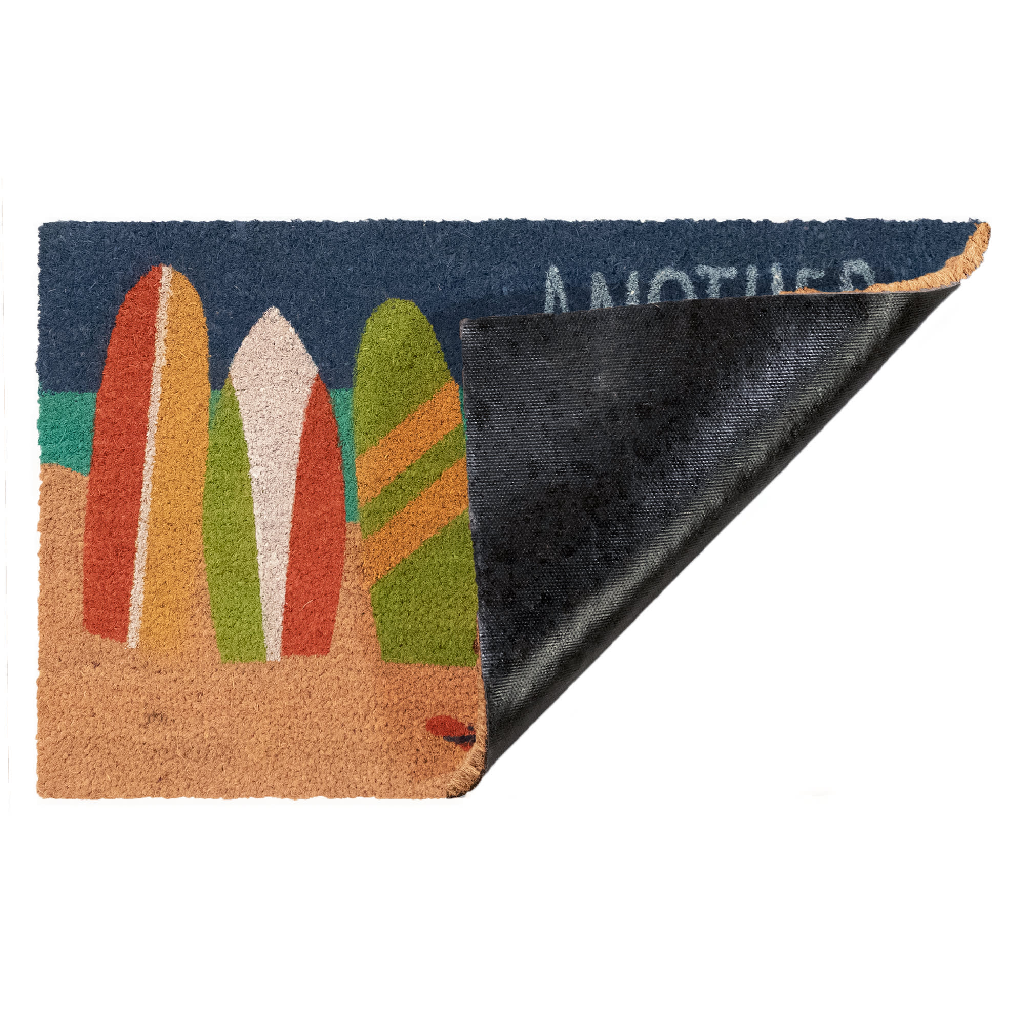 Natura Beach Paradise Coir Doormat with Non-Slip Backing