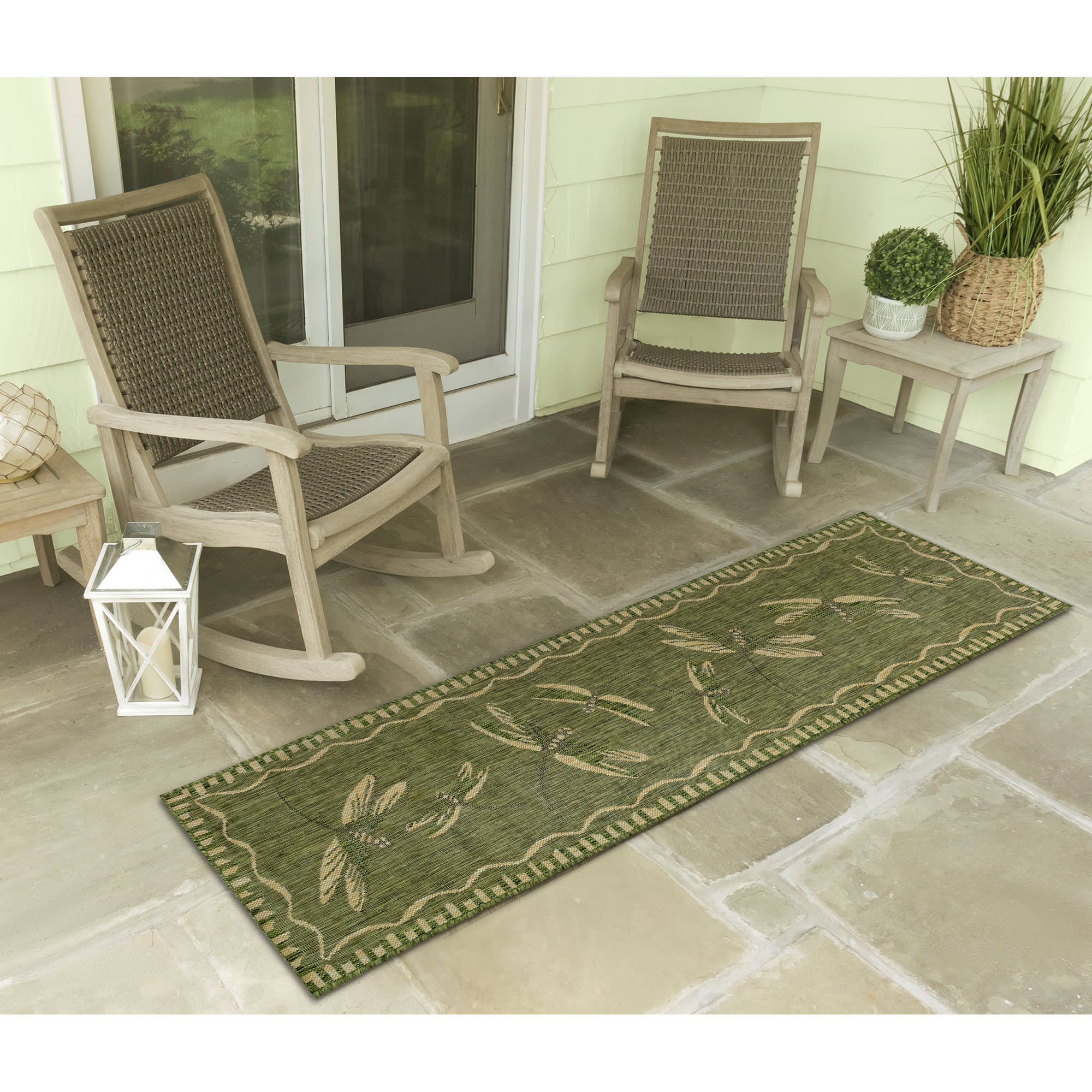 Carmel Dragonfly Indoor Outdoor Area Rug