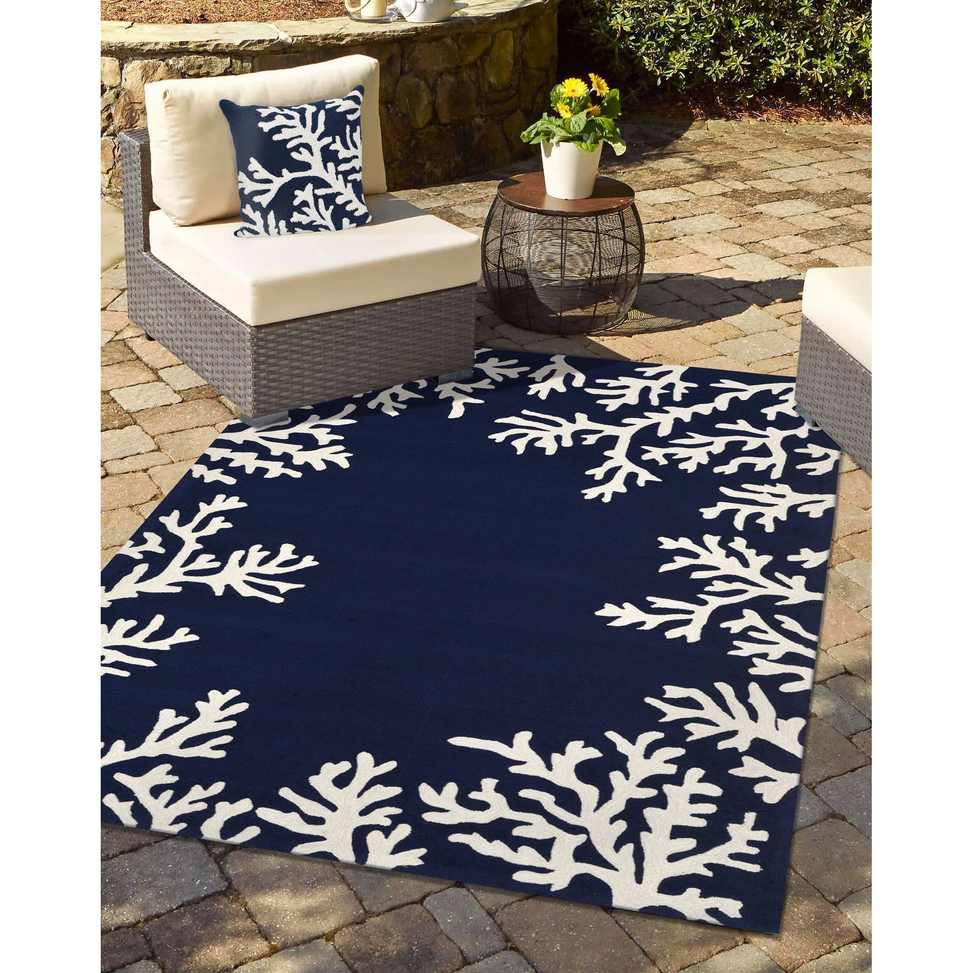 Frontporch Coral Indoor Outdoor Throw Pillow