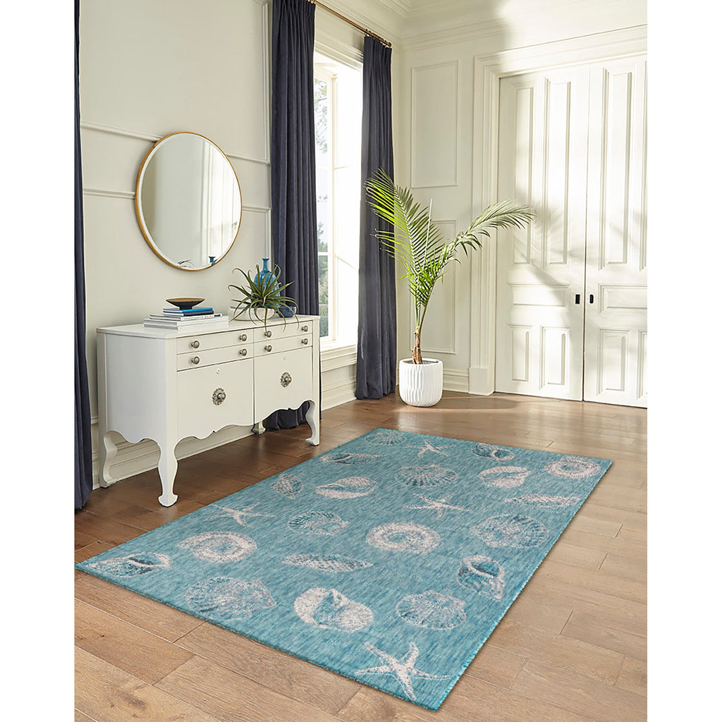 Carmel Shells Indoor Outdoor Area Rug