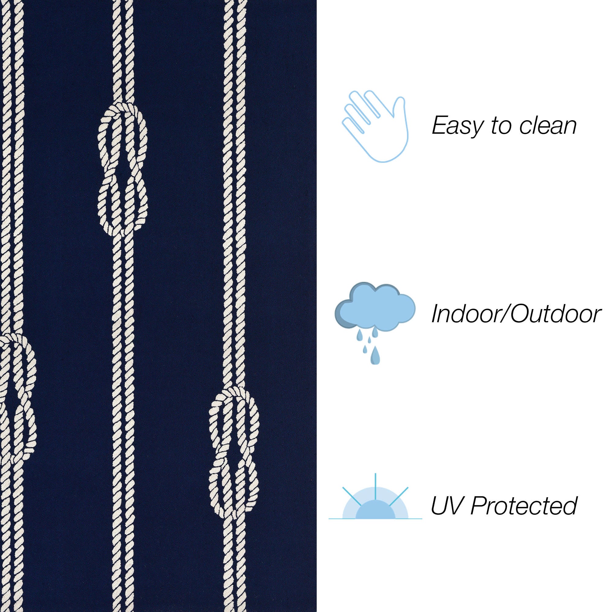 Capri Ropes Indoor Outdoor Area Rug