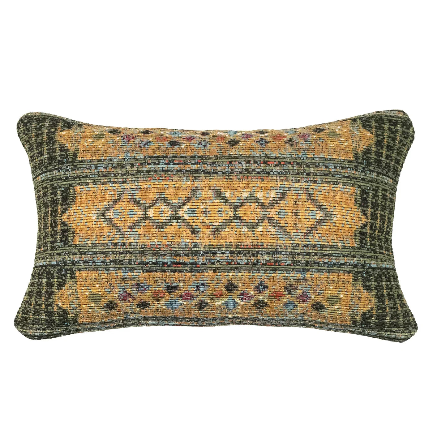 Marina Tribal Stripe Indoor Outdoor Throw Pillow