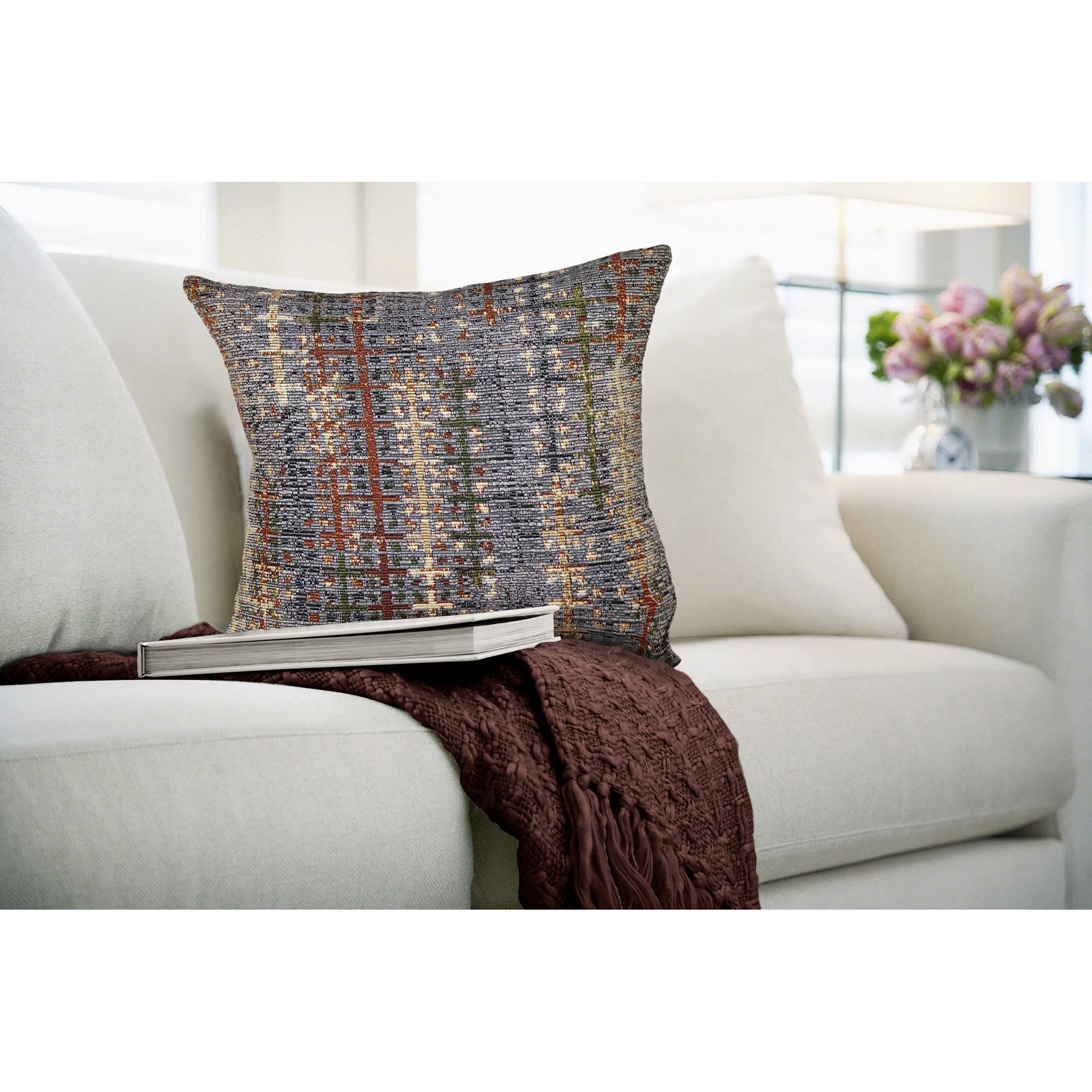 Marina Sienna Indoor Outdoor Throw Pillow