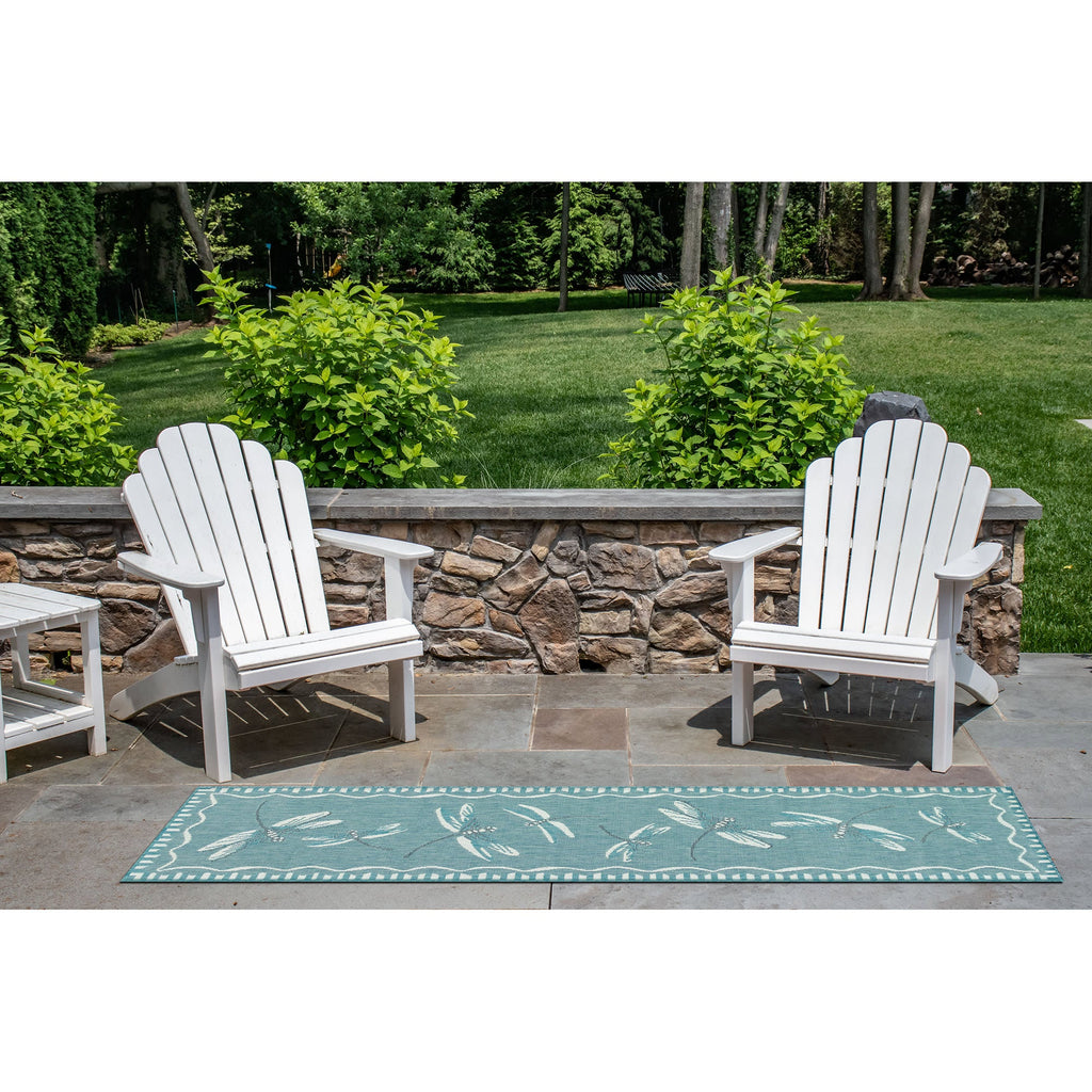 Carmel Dragonfly Indoor Outdoor Area Rug
