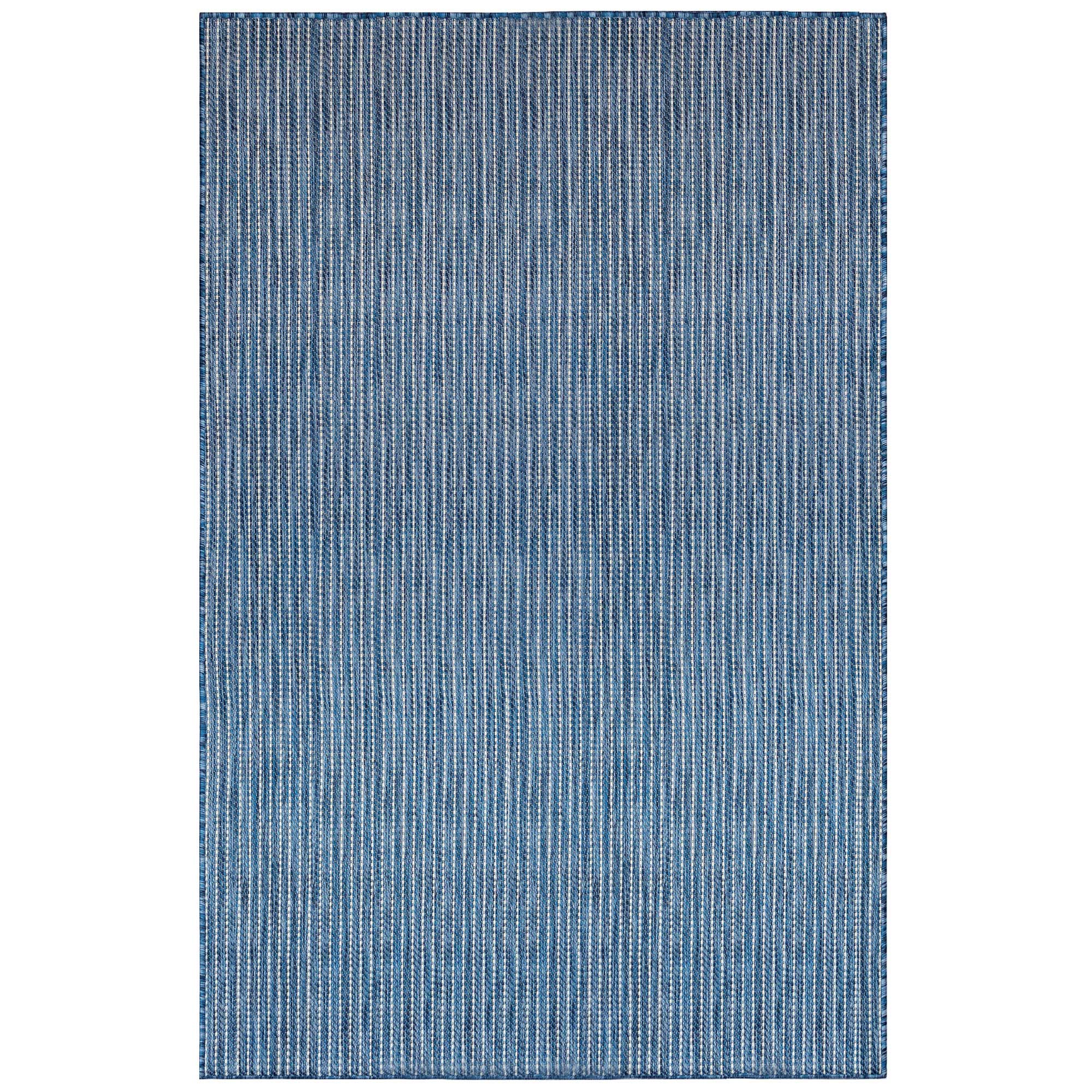 Carmel Texture Stripe Indoor Outdoor Area Rug