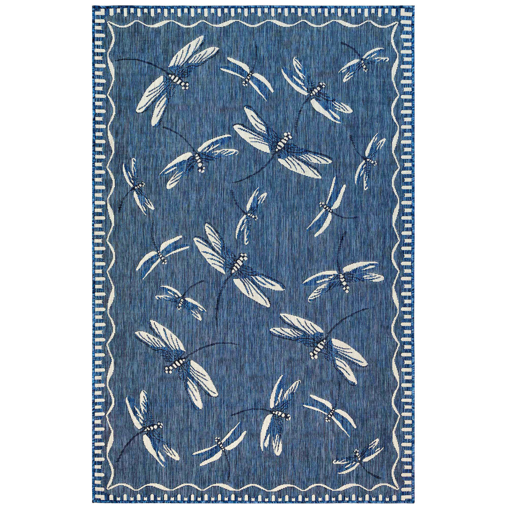 Carmel Dragonfly Indoor Outdoor Area Rug