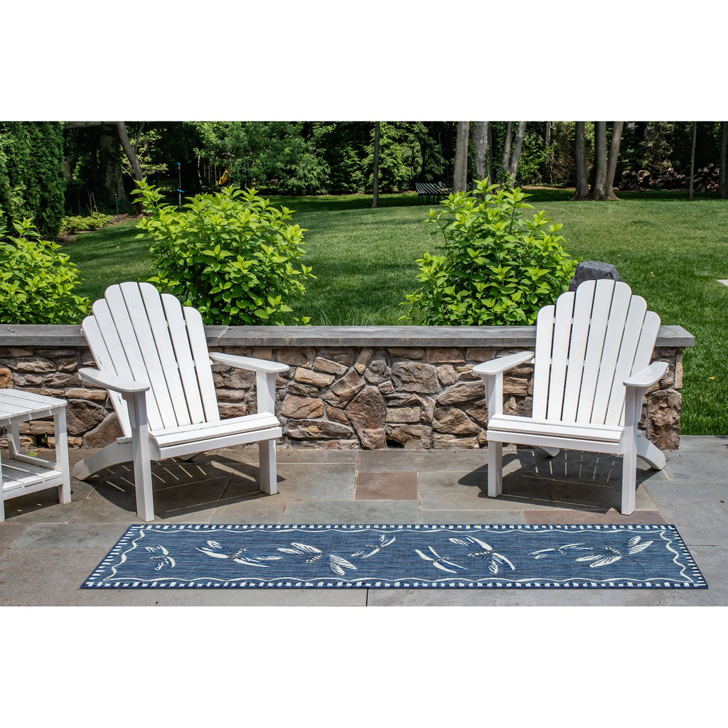 Carmel Dragonfly Indoor Outdoor Area Rug