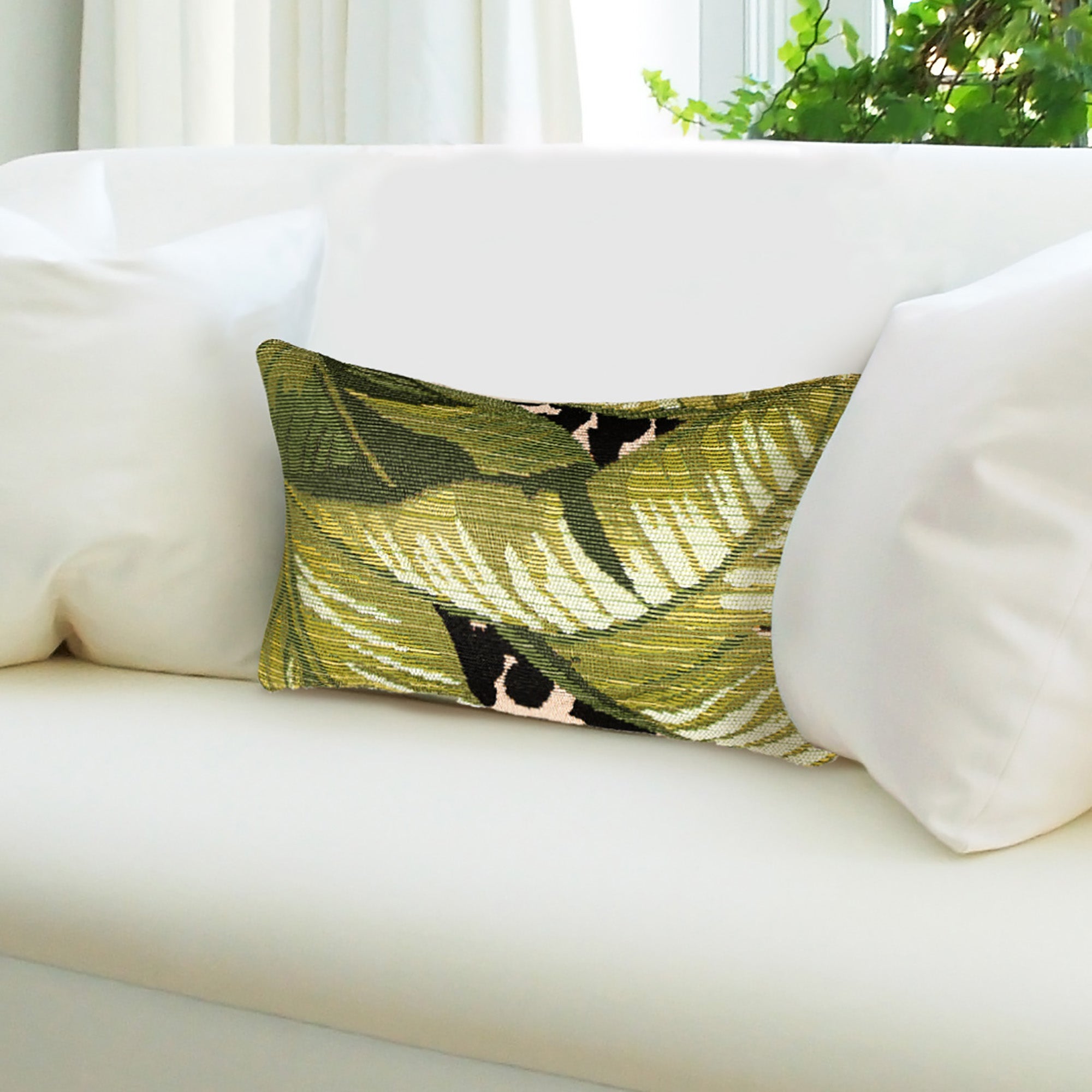 Marina Safari Indoor Outdoor Throw Pillow