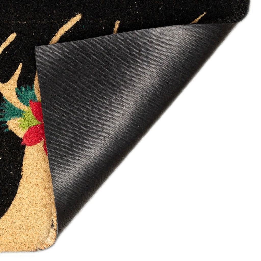 Natura Deer Coir Doormat with Non-Slip Backing