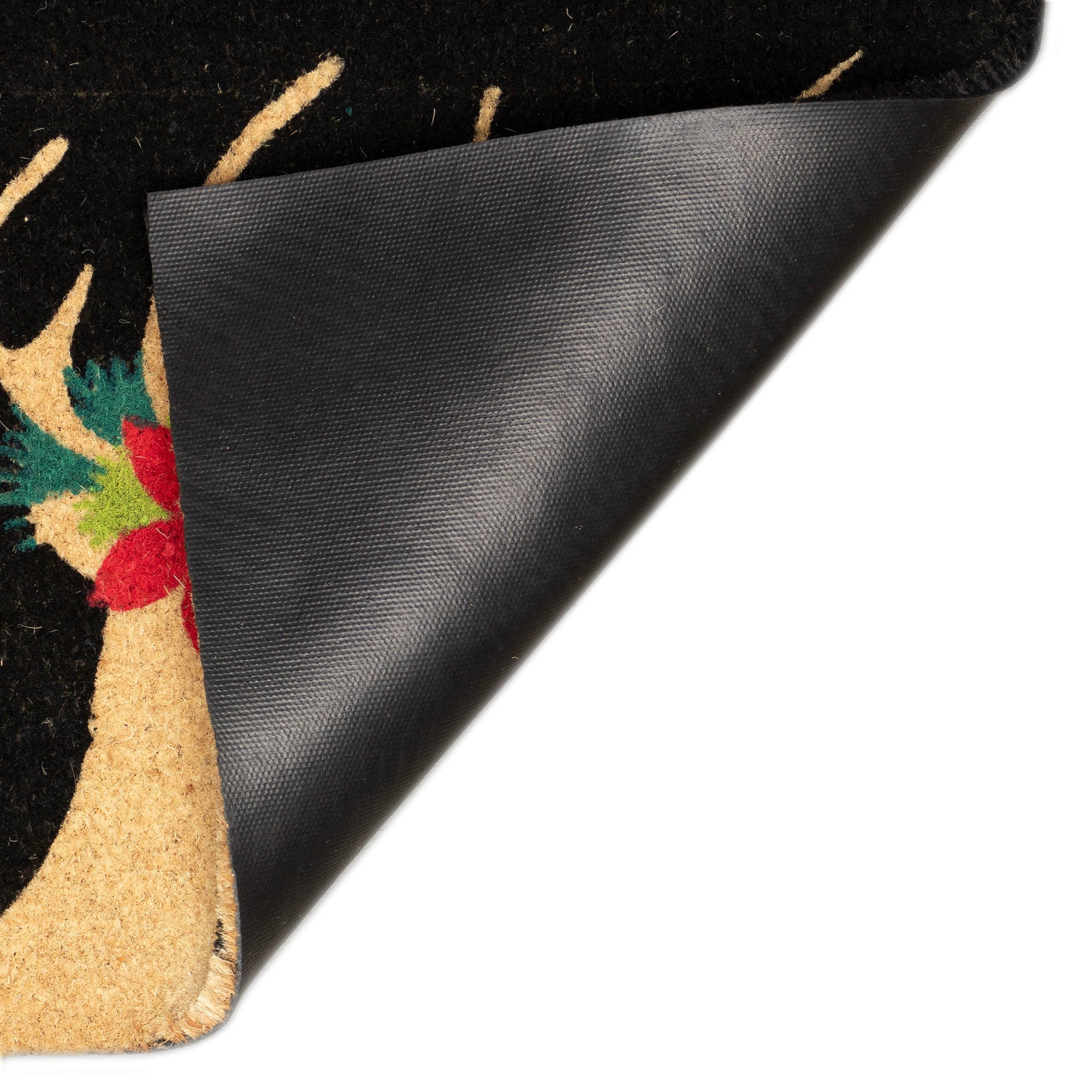 Natura Deer Coir Doormat with Non-Slip Backing