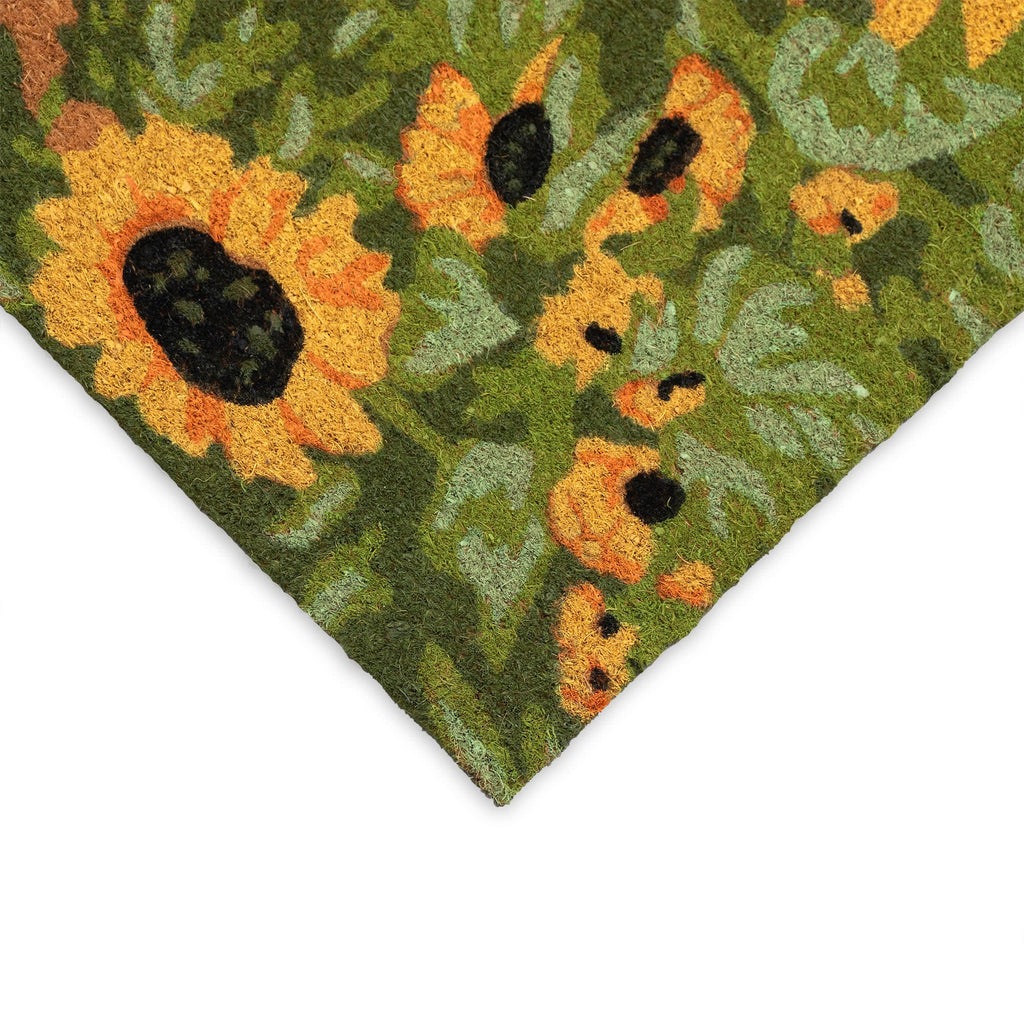 Natura Sunny Day Coir Doormat with Non-Slip Backing