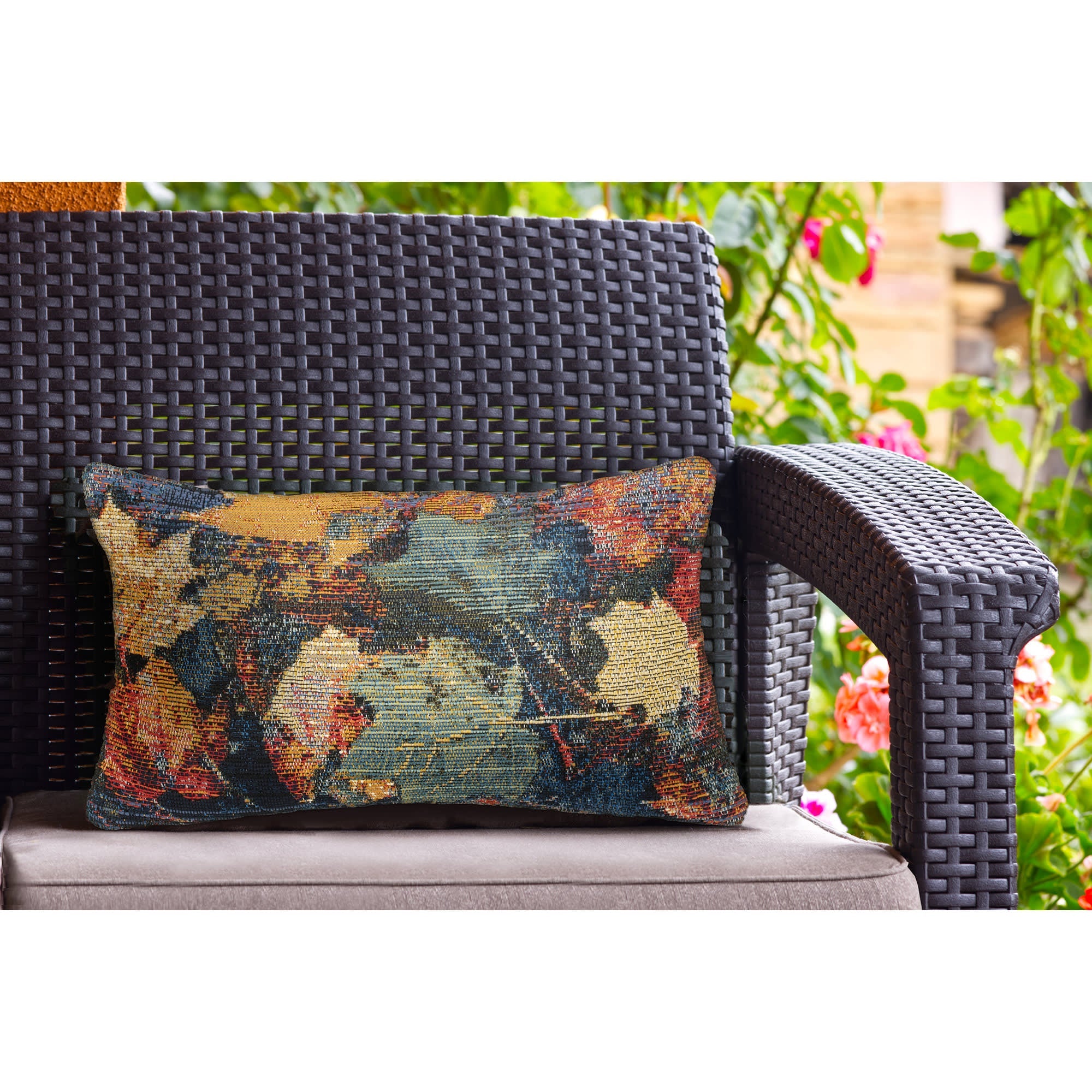 Marina Fall In Love Indoor Outdoor Throw Pillow