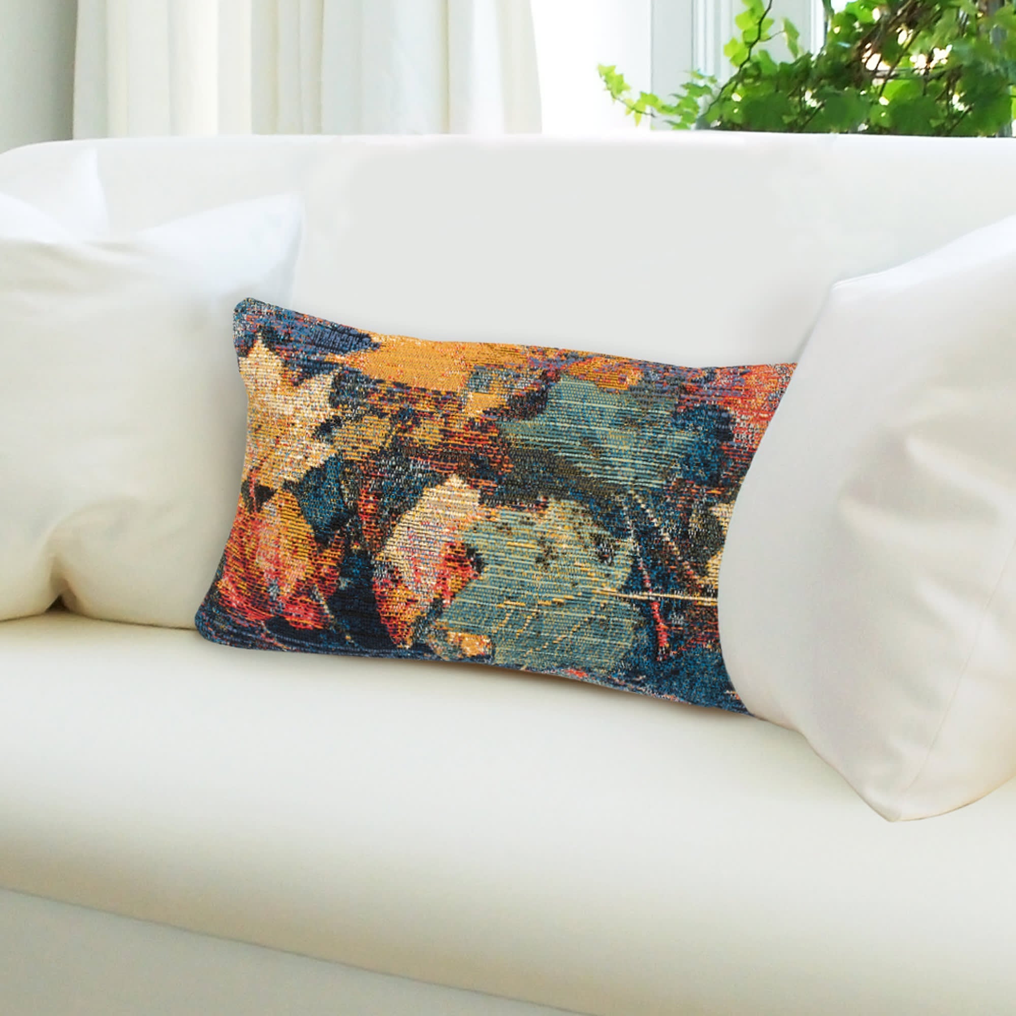 Marina Fall In Love Indoor Outdoor Throw Pillow