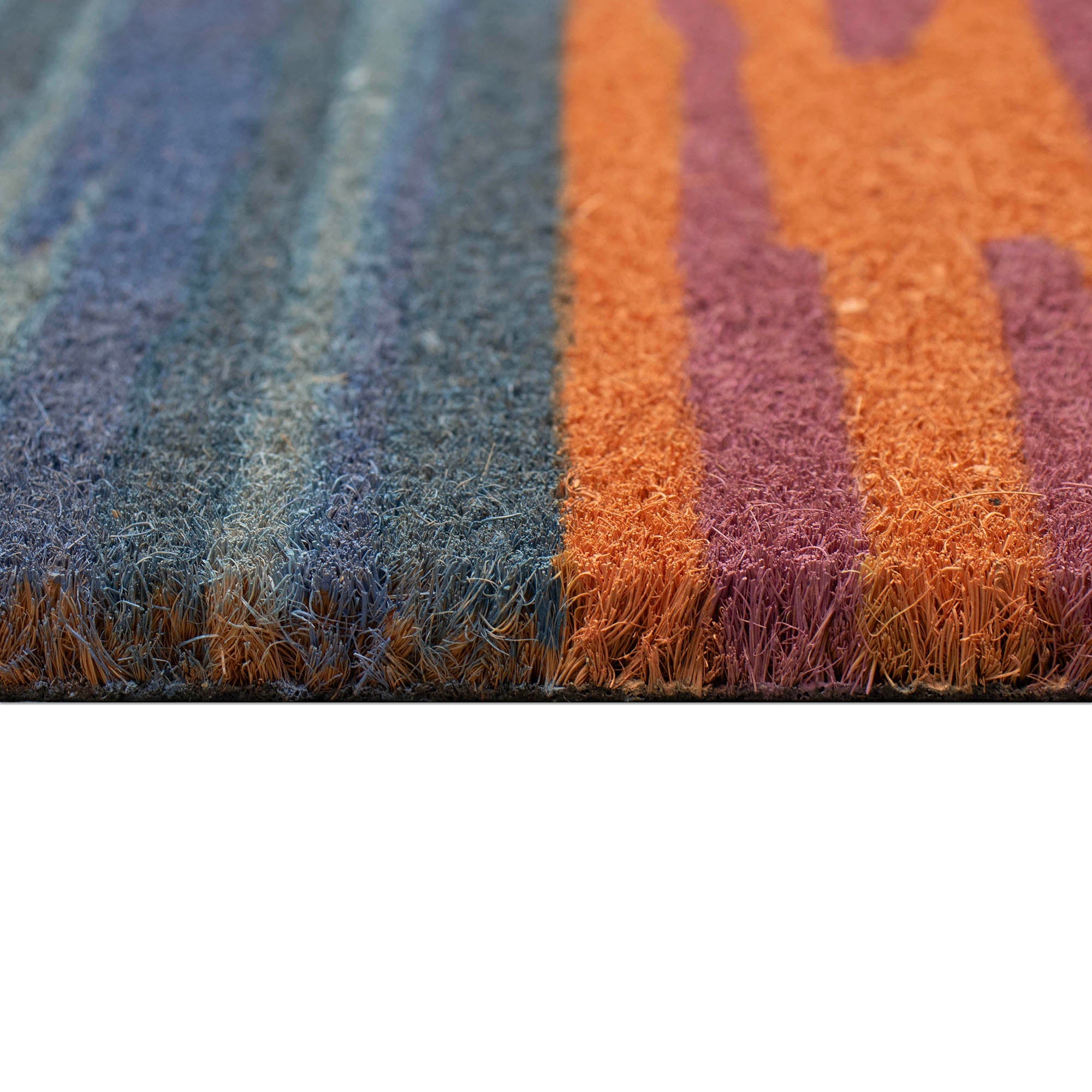 Natura Sunset Coir Doormat with Non-Slip Backing