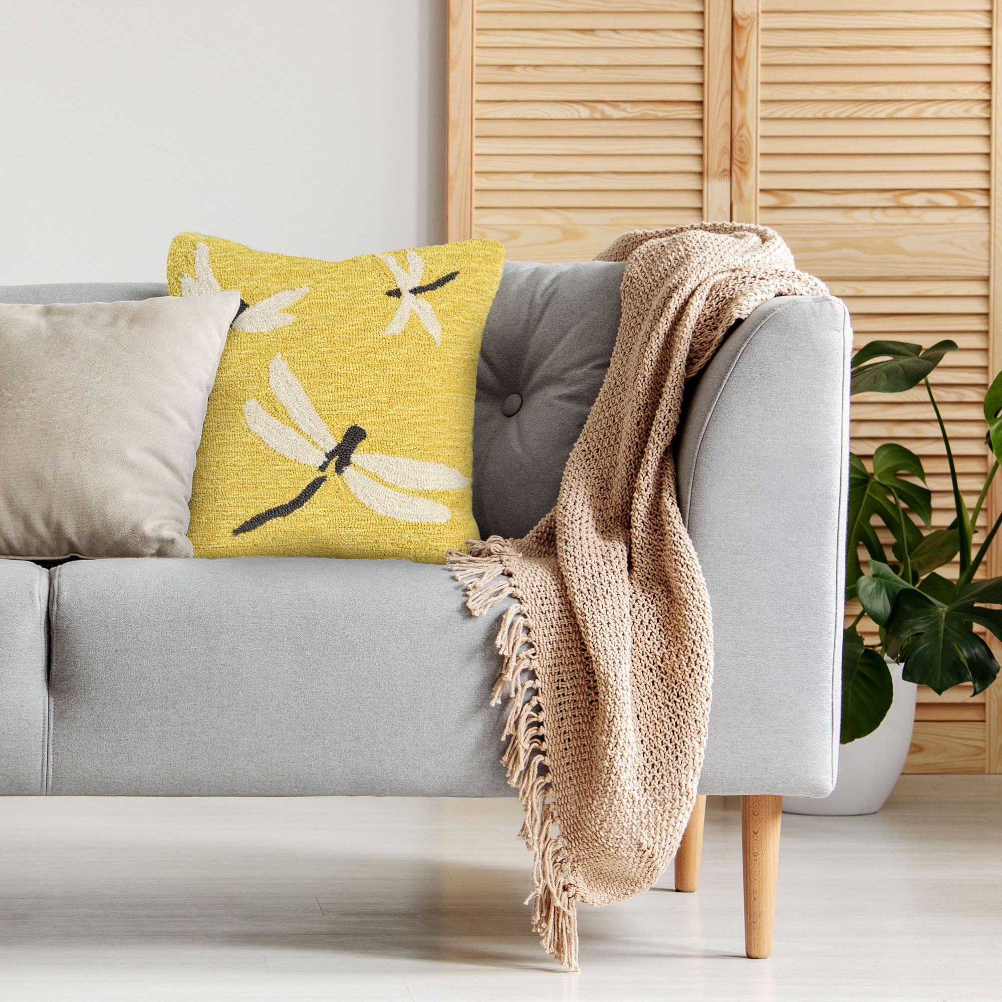 Frontporch Dragonfly Indoor Outdoor Throw Pillow