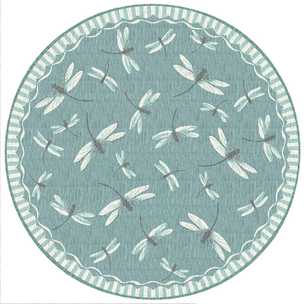 Carmel Dragonfly Indoor Outdoor Area Rug