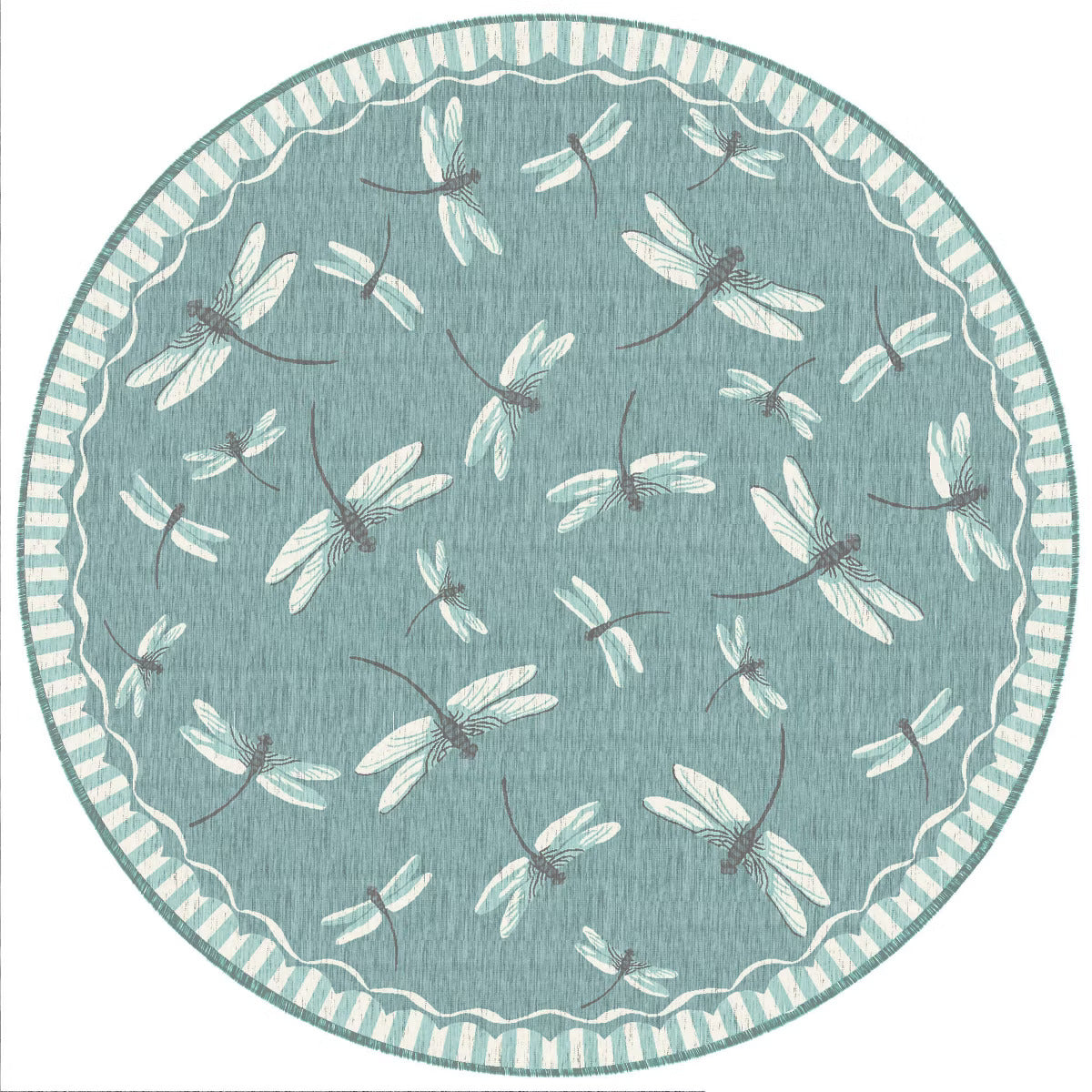 Carmel Dragonfly Indoor Outdoor Area Rug