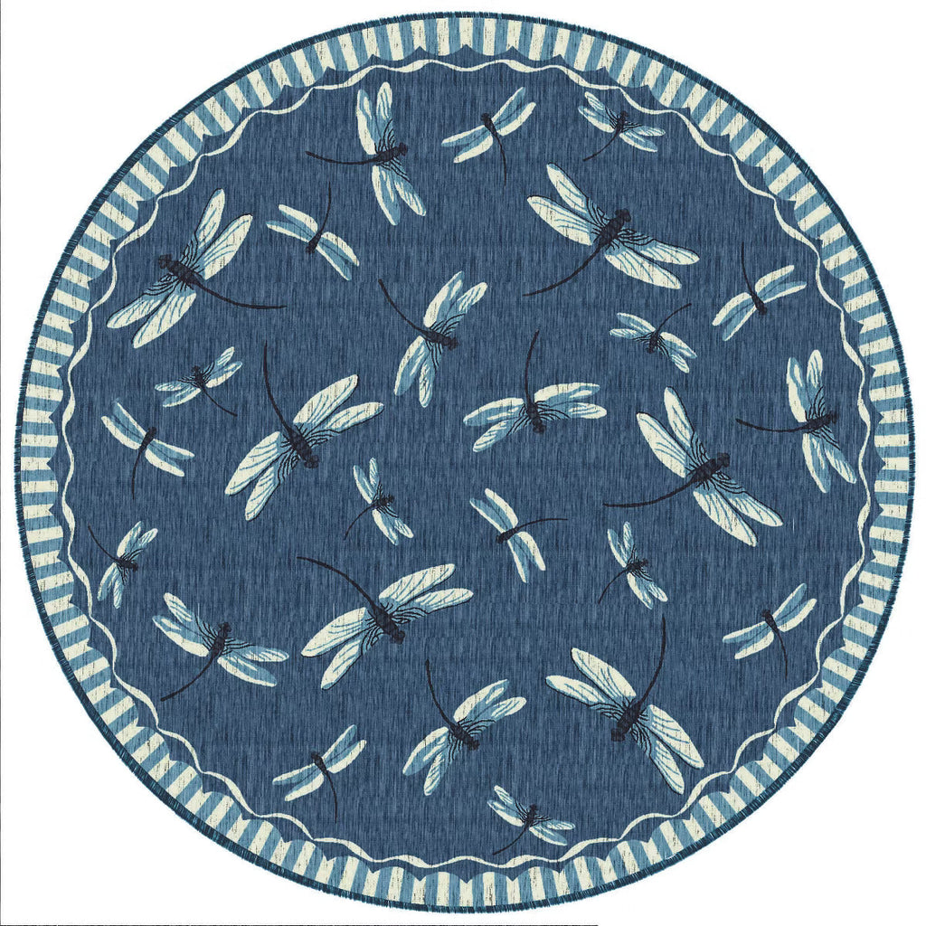 Carmel Dragonfly Indoor Outdoor Area Rug