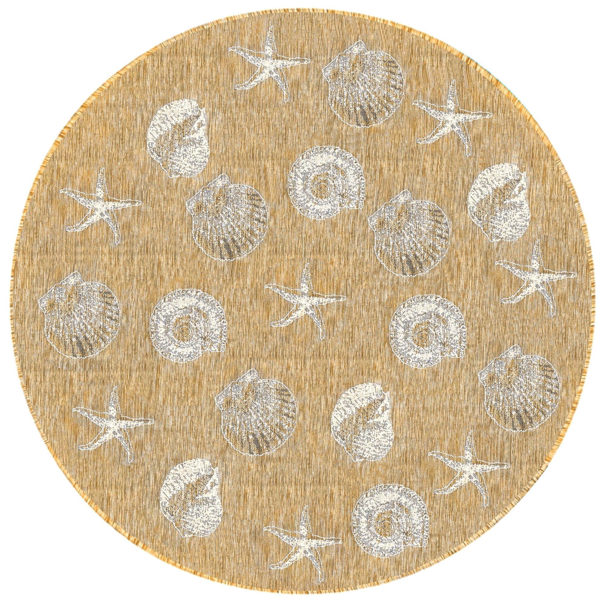 Carmel Shells Indoor Outdoor Area Rug